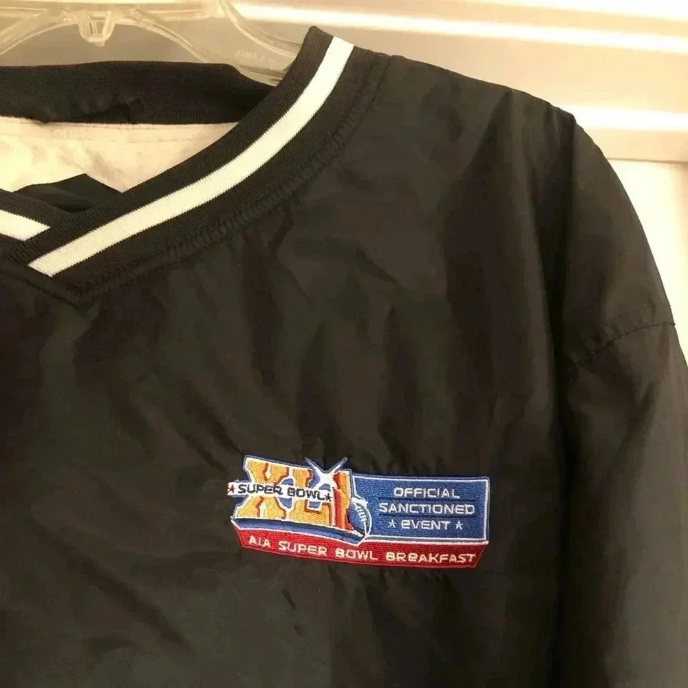 Sport Tek Super Bowl ‘07 Official sanctioned event Pullover/ Windbreaker Mens L